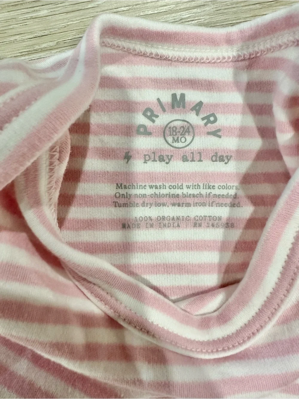Primary Clothing Organic Animal Friends & Striped Babysuit Shortie